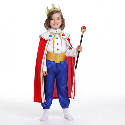 Kids Royal Prince Halloween Costume Set