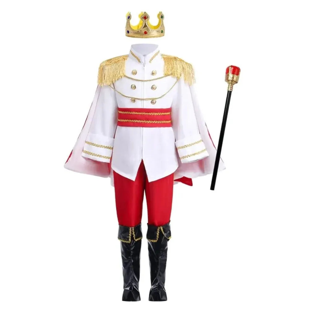 Kids Royal Prince Halloween Costume Set