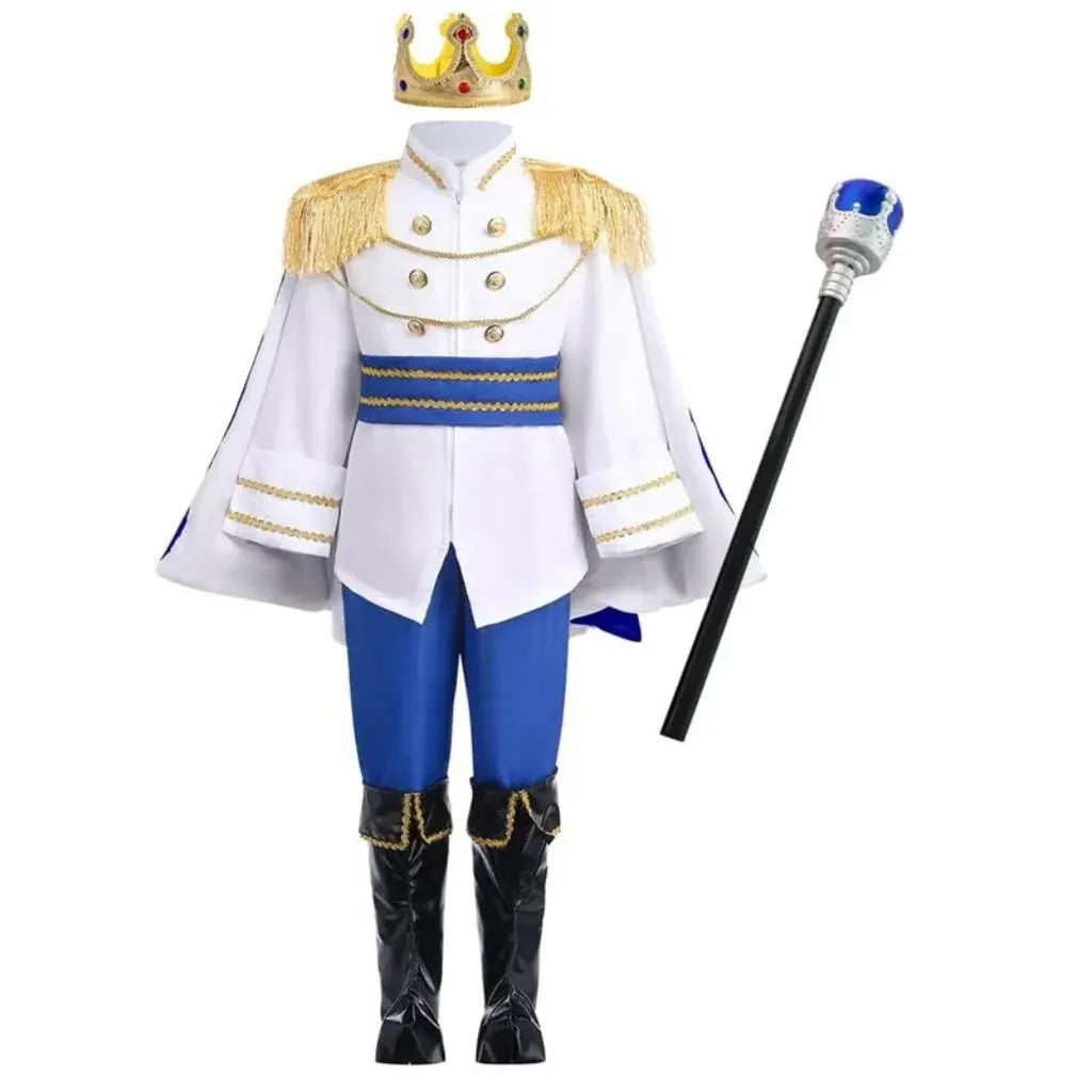 Kids Royal Prince Halloween Costume Set