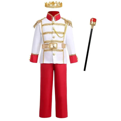 Kids Royal Prince Halloween Costume Set