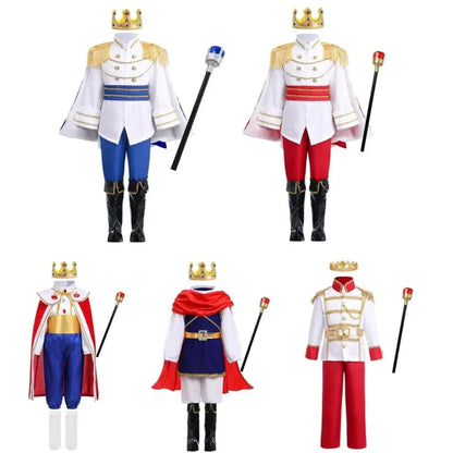 Kids Royal Prince Halloween Costume Set