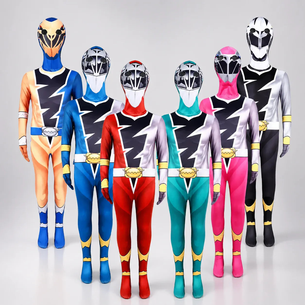 Kids Superhero Jumpsuit with Helmet - Halloween Costume Outfit