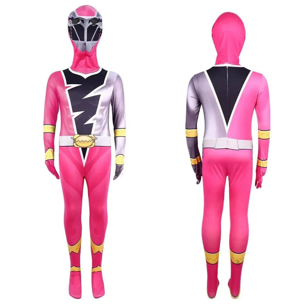 Kids Superhero Jumpsuit with Helmet - Halloween Costume Outfit