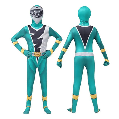Kids Superhero Jumpsuit with Helmet - Halloween Costume Outfit