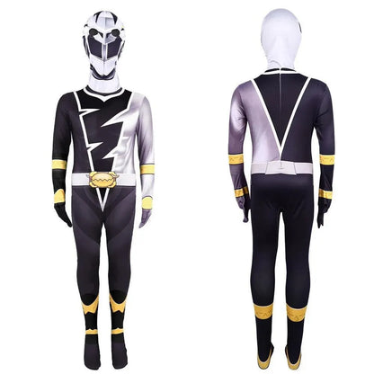 Kids Superhero Jumpsuit with Helmet - Halloween Costume Outfit