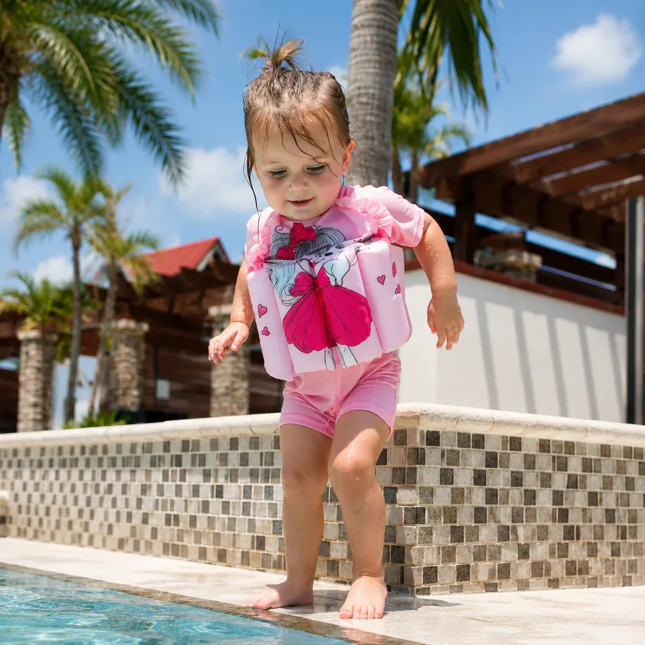 Kids UV-Protective Swim Vest Buoyancy Training Suit