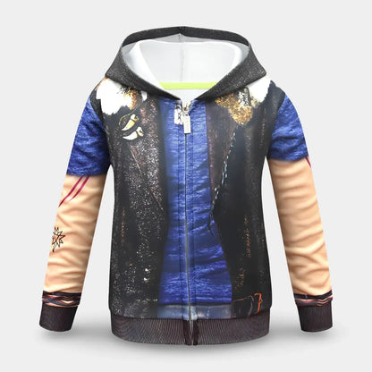 Kids Zombie Halloween Jumpsuit Costume Party Outfit
