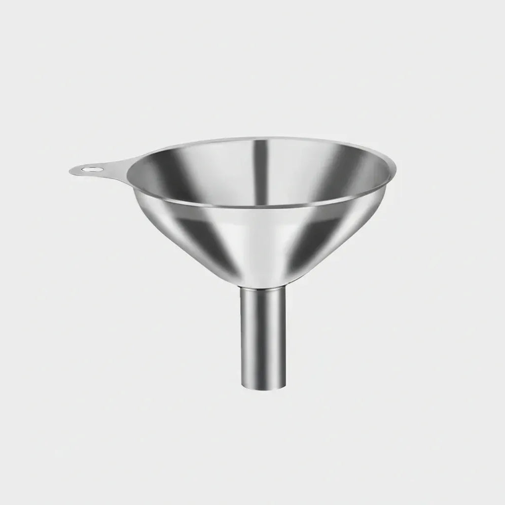 Kitchen Funnel Set of 3 Stainless Steel Sizes for Bottles & Spices