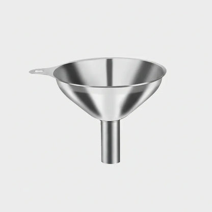 Kitchen Funnel Set of 3 Stainless Steel Sizes for Bottles & Spices