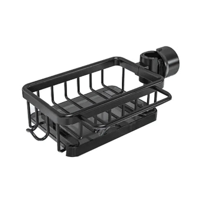 Kitchen Sink Caddy Dish Drainer Storage Basket Organizer Rack