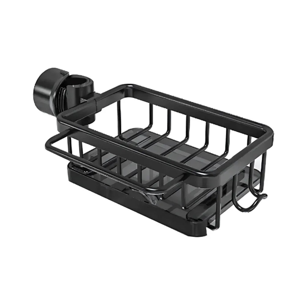 Kitchen Sink Caddy Dish Drainer Storage Basket Organizer Rack