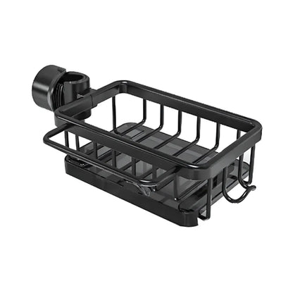 Kitchen Sink Caddy Dish Drainer Storage Basket Organizer Rack