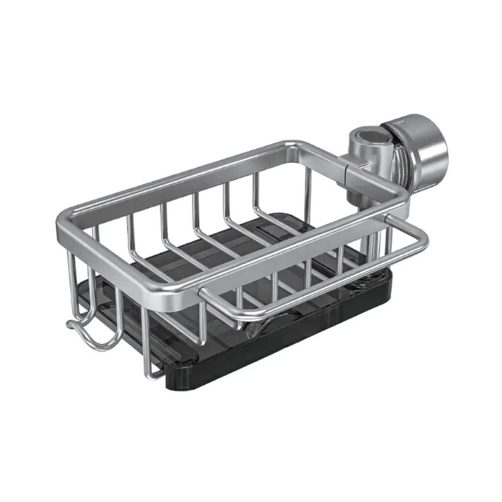 Kitchen Sink Caddy Dish Drainer Storage Basket Organizer Rack
