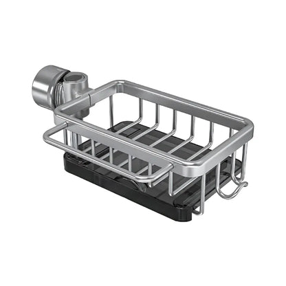 Kitchen Sink Caddy Dish Drainer Storage Basket Organizer Rack