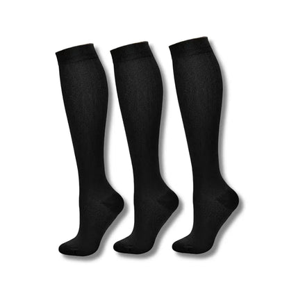 Knee-High Support Compression Socks for Women - Travel & Sport
