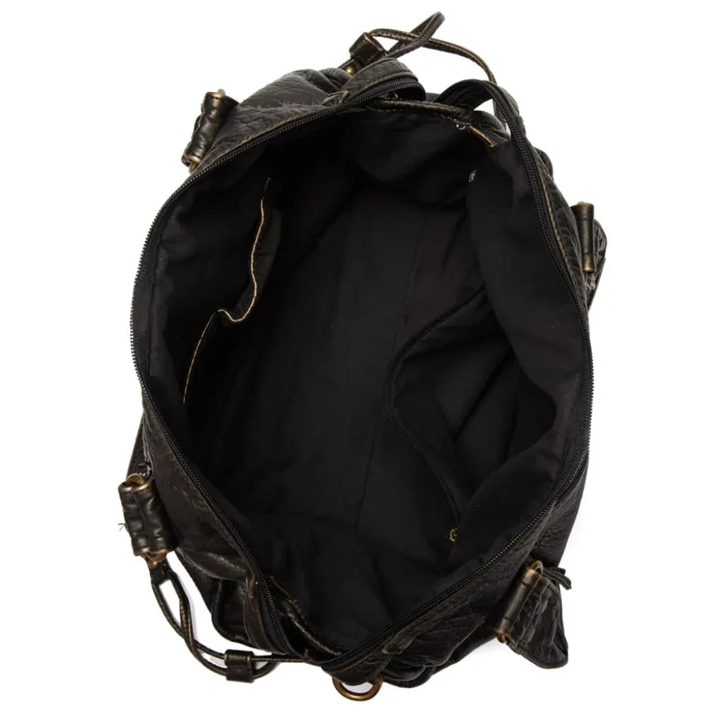 Large Adjustable Strap Retro-Style Handbag for Women