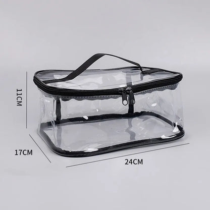 Large Capacity Clear Mesh Storage Bag for Toys, Puzzles & Building Blocks
