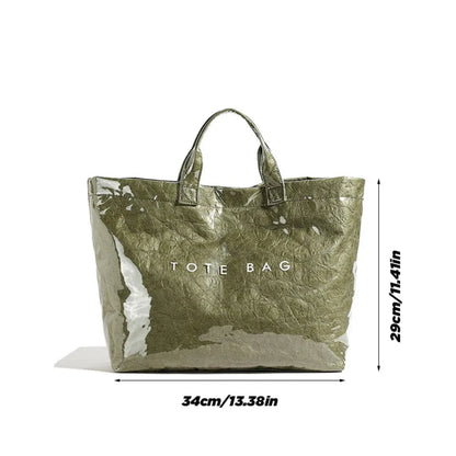 Large Capacity Shopper Shoulder Handbag for Women