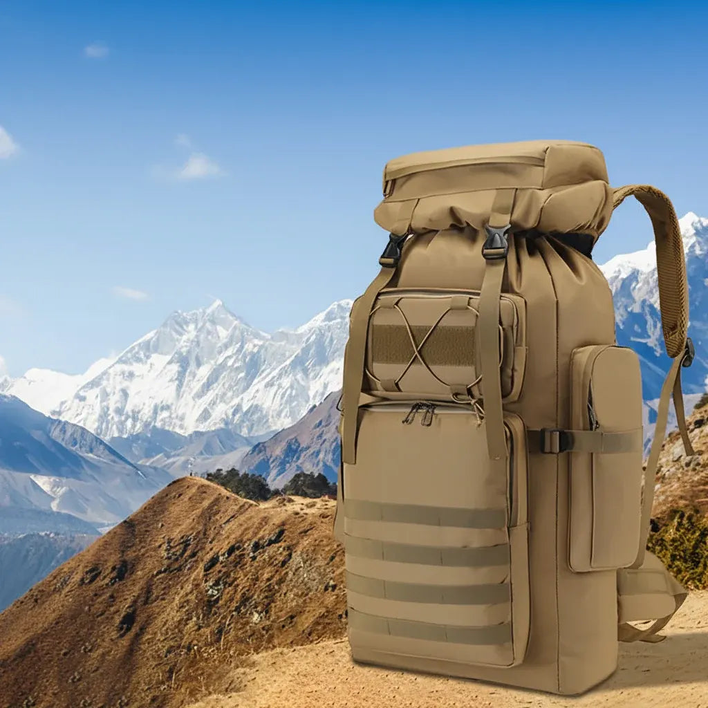 Large Capacity Tactical Hiking Daypack for Outdoor Travel