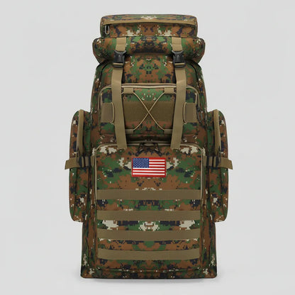 Large Capacity Tactical Hiking Daypack for Outdoor Travel