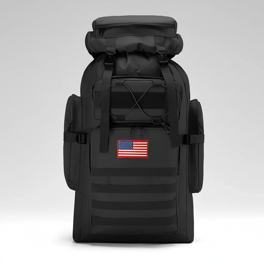 Large Capacity Tactical Hiking Daypack for Outdoor Travel