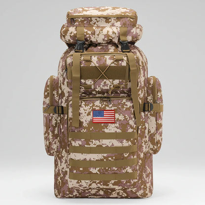 Large Capacity Tactical Hiking Daypack for Outdoor Travel