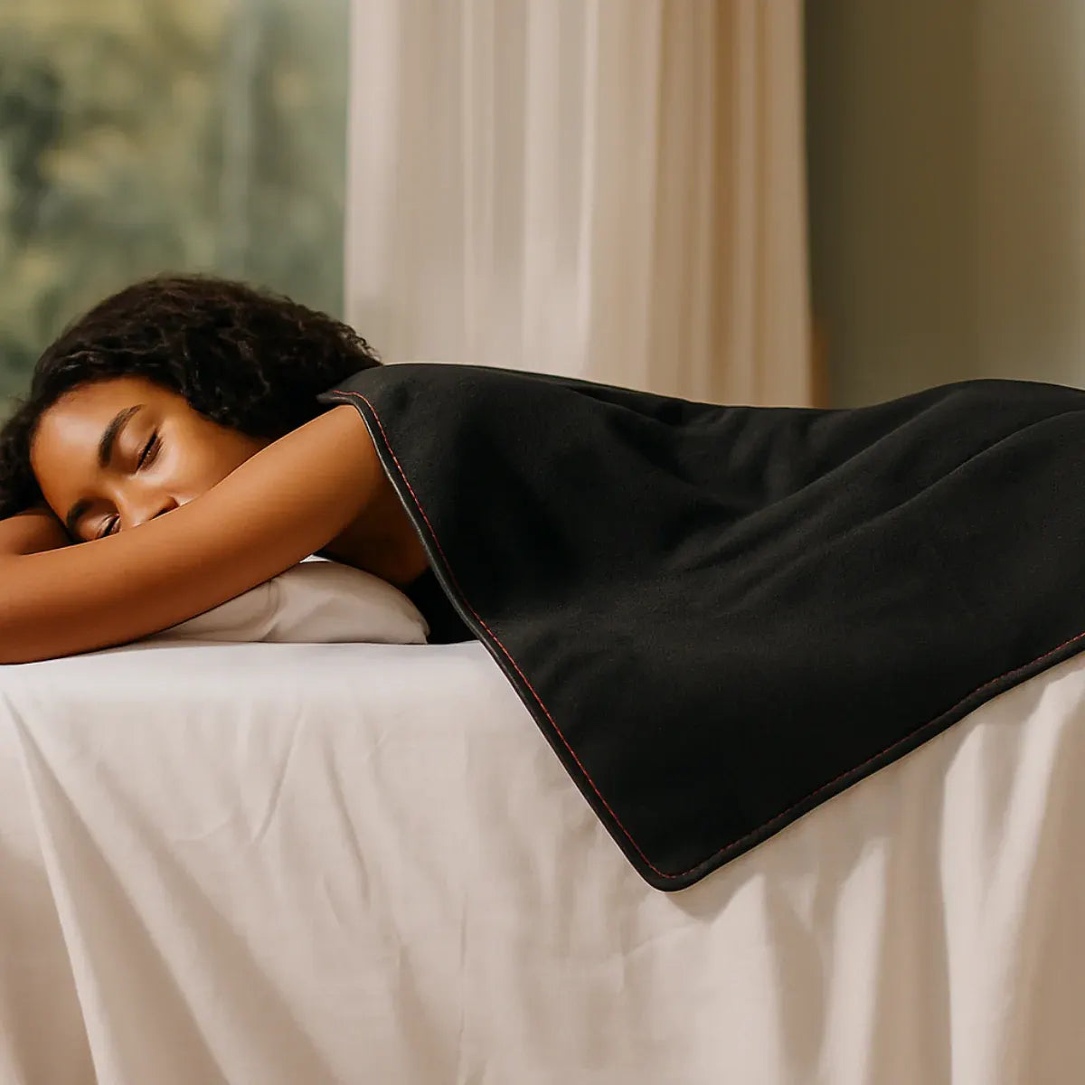 Large Electric Infrared Heat Therapy Blanket for Full Body Coverage