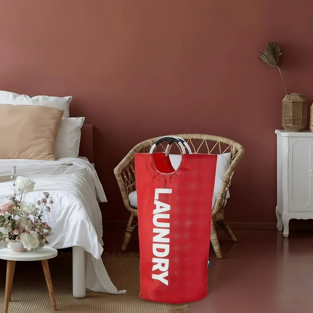 Large Foldable Waterproof Fabric Laundry Hamper