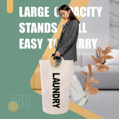 Large Foldable Waterproof Fabric Laundry Hamper