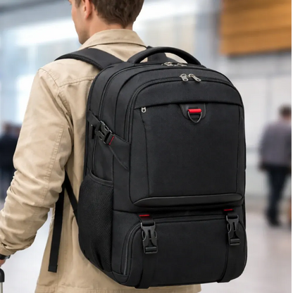 Large Travel Backpack with Insulated Compartment and Laptop Organizer
