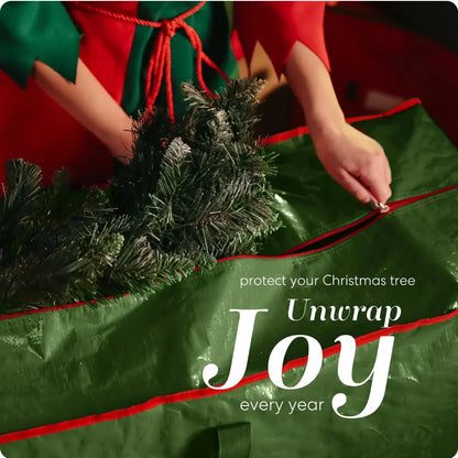 Large Waterproof Oxford Christmas Tree Storage Tote Bag