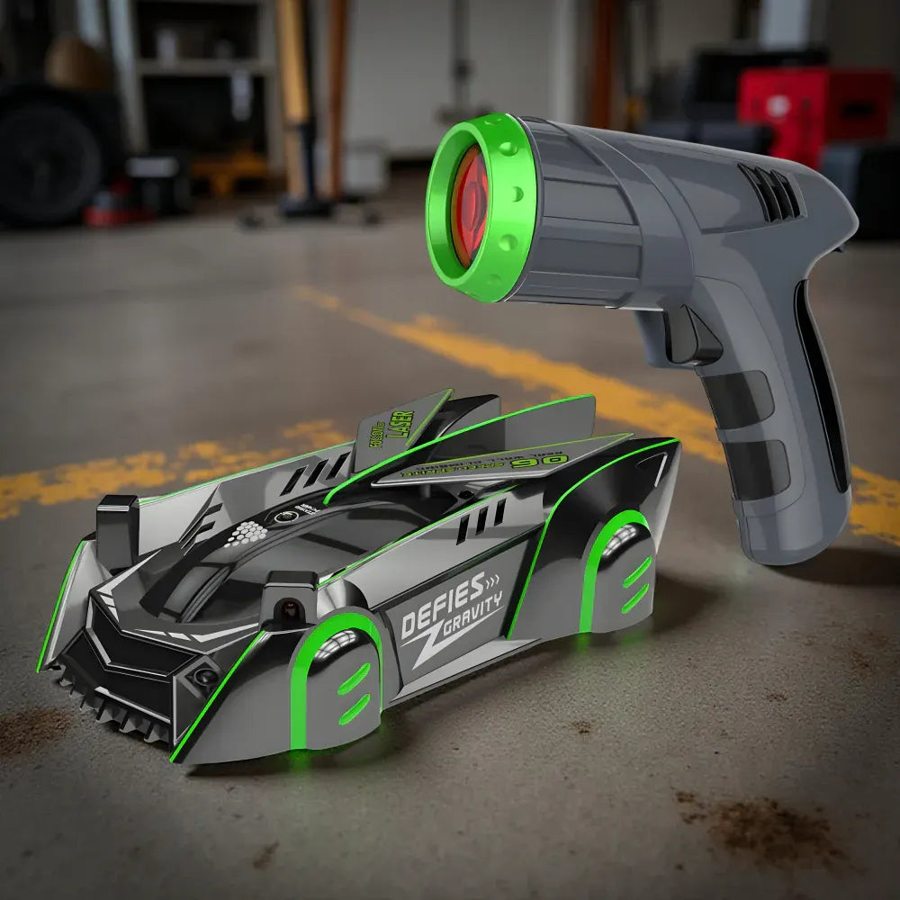 Laser-Guided Wall Climbing RC Car Toy for Kids