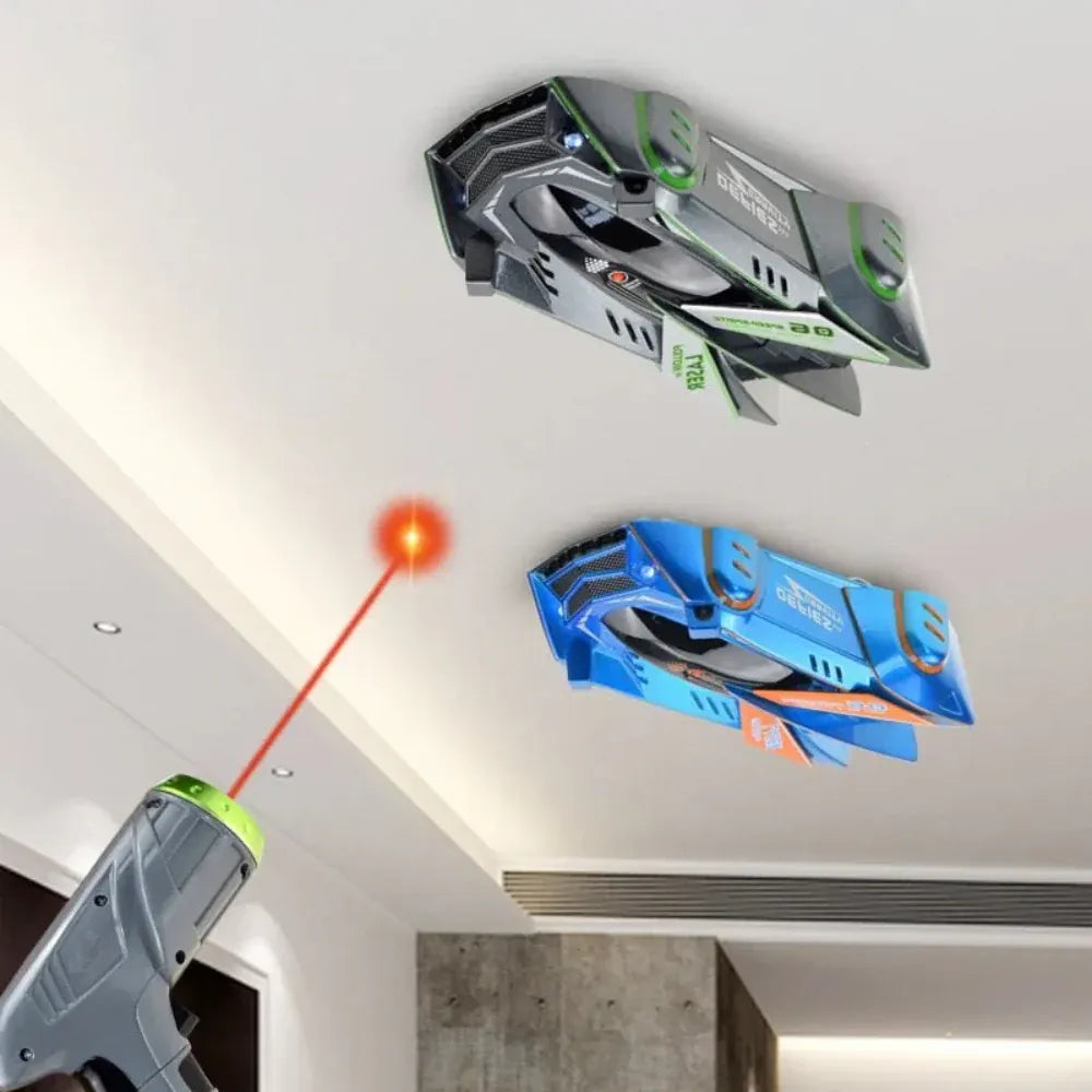 Laser-Guided Wall Climbing RC Car Toy for Kids