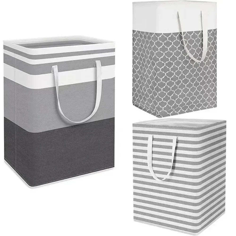 Lauva 75L Waterproof Foldable Laundry Hamper with Carry Handles