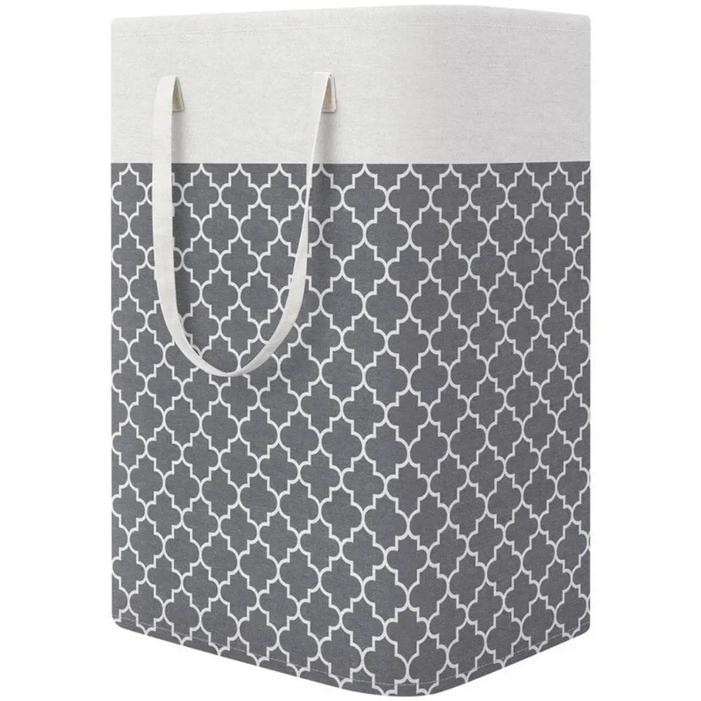 Lauva 75L Waterproof Foldable Laundry Hamper with Carry Handles