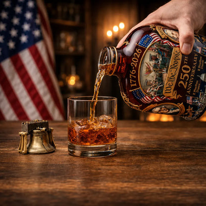 Lead Crystal Whiskey Decanter Glass Decor