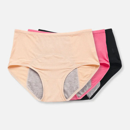 Leak-Proof Period Panties for Women - Protective Brief Design