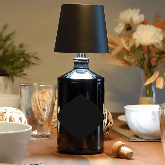 LED Bottle-Shaped Desk Lamp Decorative Night Light for Mood Lighting
