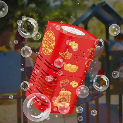 LED Bubble Blower Machine for Kids Outdoor Party Fun