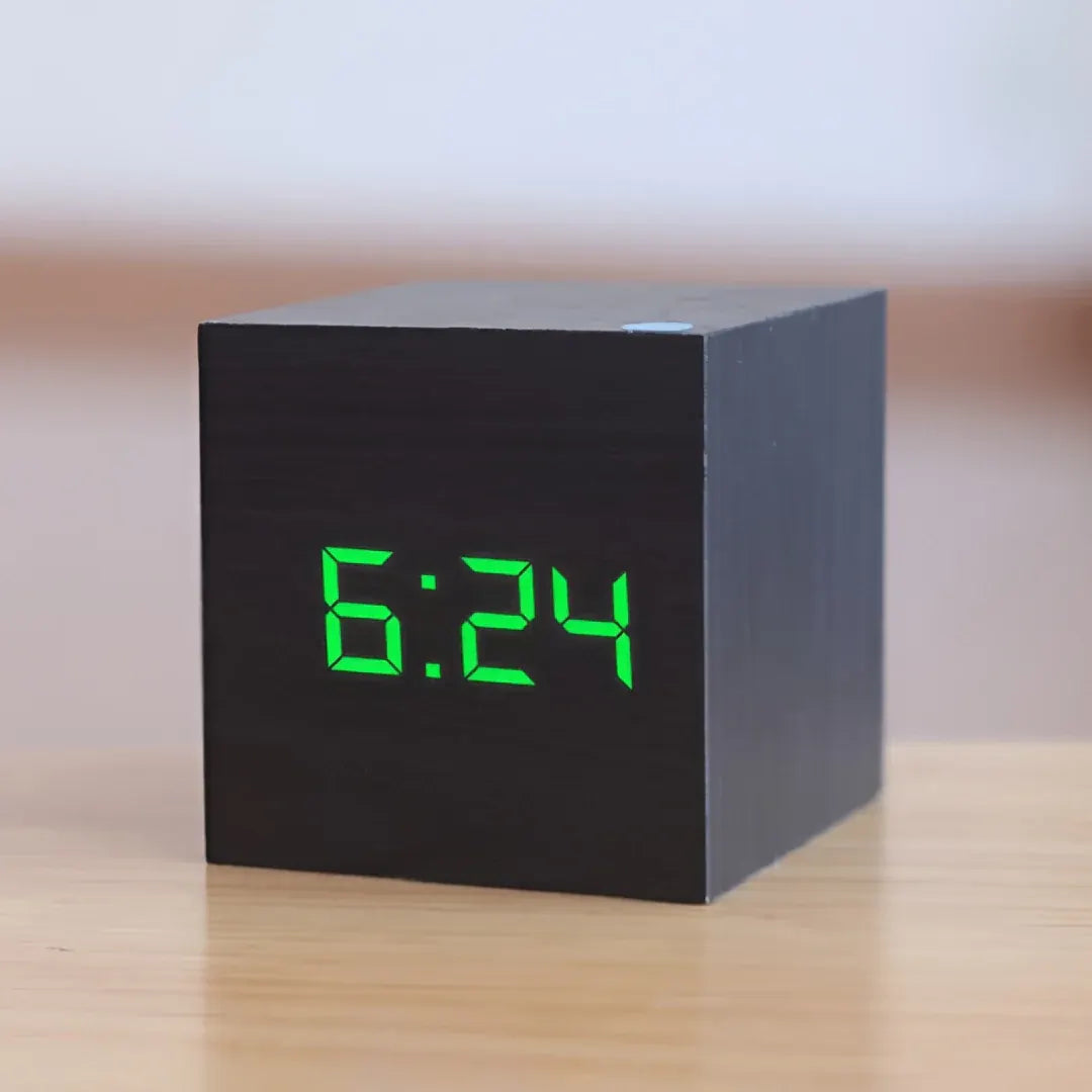 LED Digital Desk Alarm Clock with Temperature Display and Timer