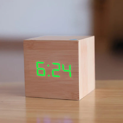LED Digital Desk Alarm Clock with Temperature Display and Timer