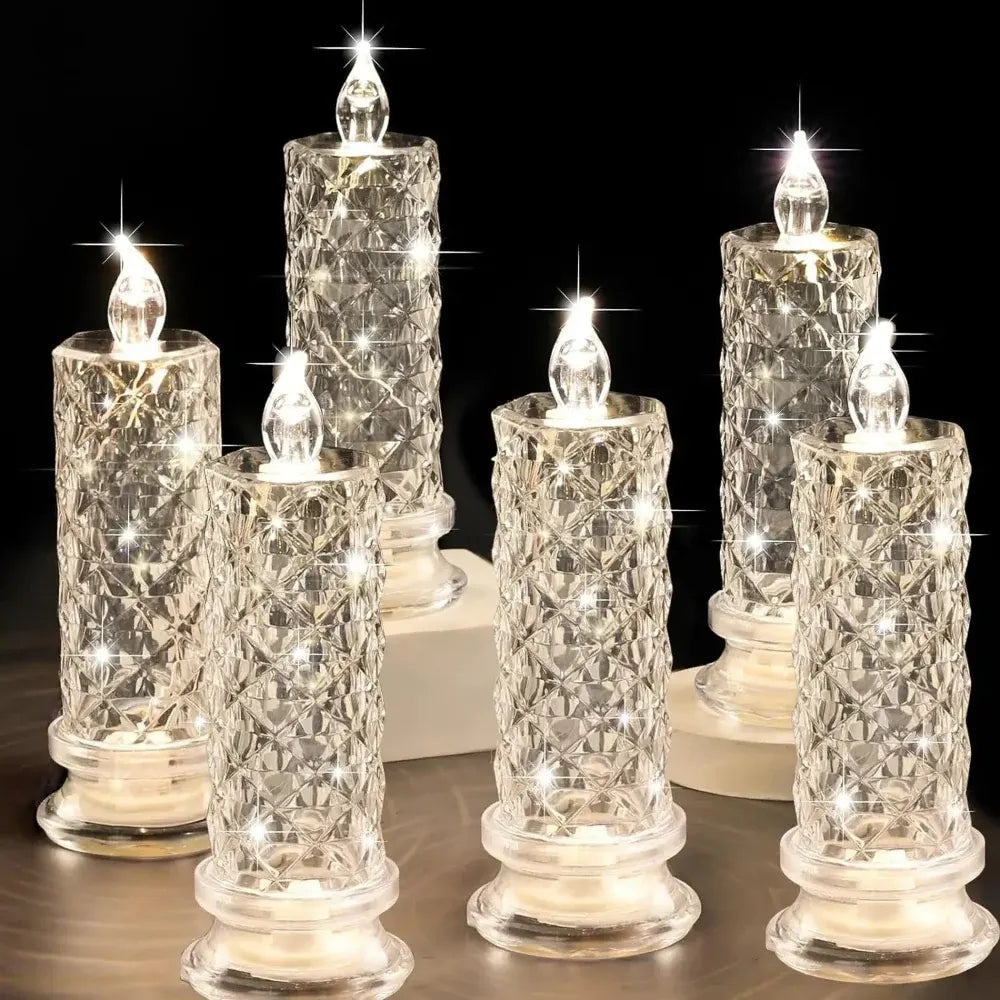 LED Flameless Candle with Warm Glow – Decorative Home Accent Light