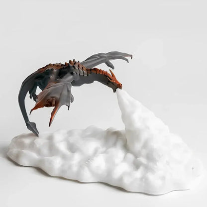 LED Flickering Flame Light Dragon Halloween Decor