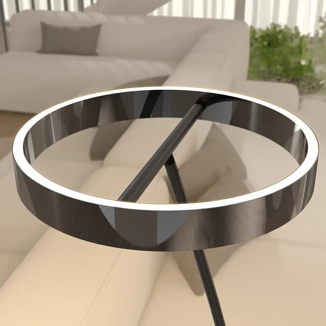 LED Floor Lamp with Remote Control and Adjustable Brightness Design