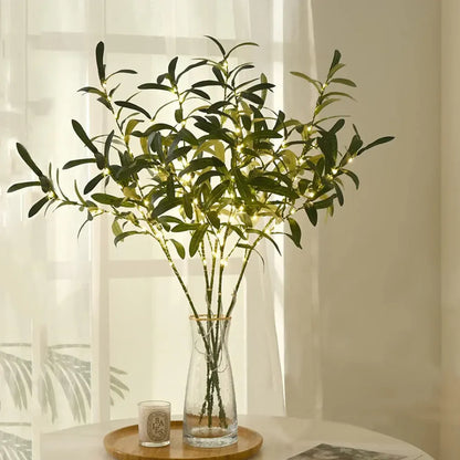 LED Floral Branch Table Lamp Natural Accent Home Lighting