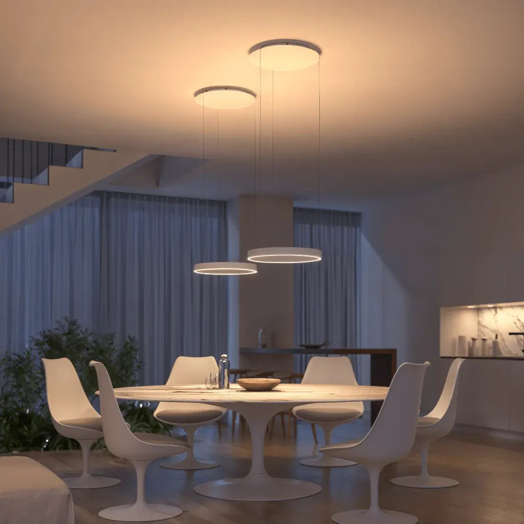 LED Flush Mount Pendant Ceiling Light Fixture