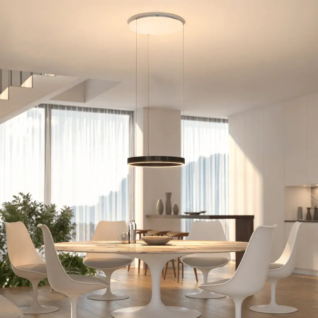 LED Flush Mount Pendant Ceiling Light Fixture
