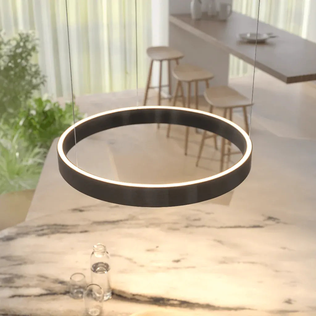 LED Flush Mount Pendant Ceiling Light Fixture