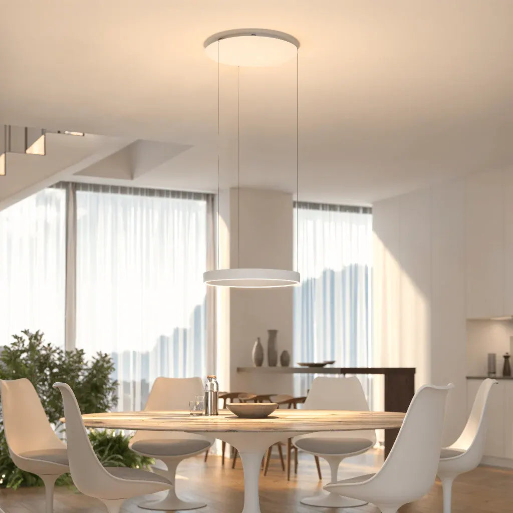 LED Flush Mount Pendant Ceiling Light Fixture