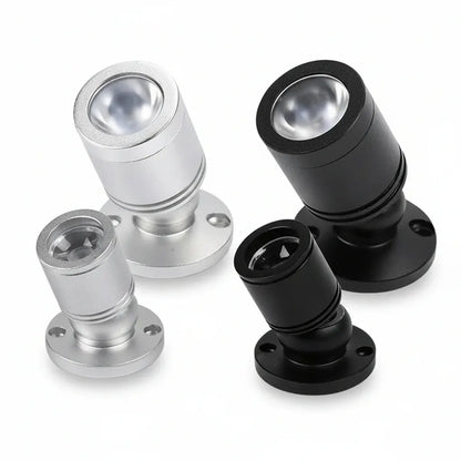LED USB Mini Spotlight for Display Shelves and Cabinets